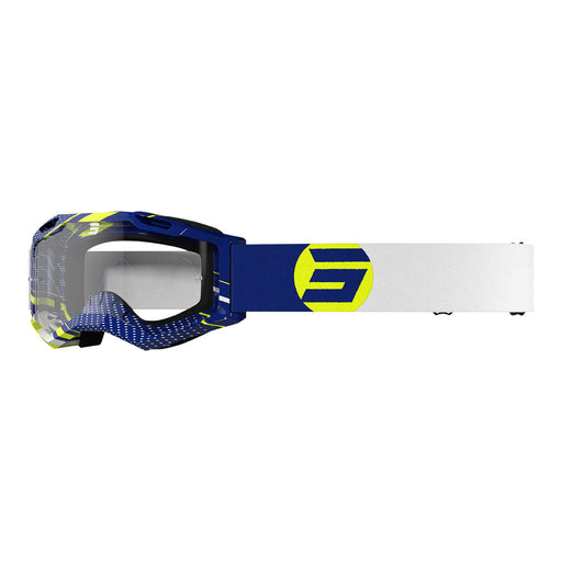 Shot Assault 2.0 Focus Goggles Navy Glossy Shot MX