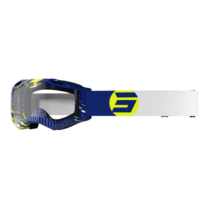 Shot Assault 2.0 Focus Goggles Navy Glossy Shot MX