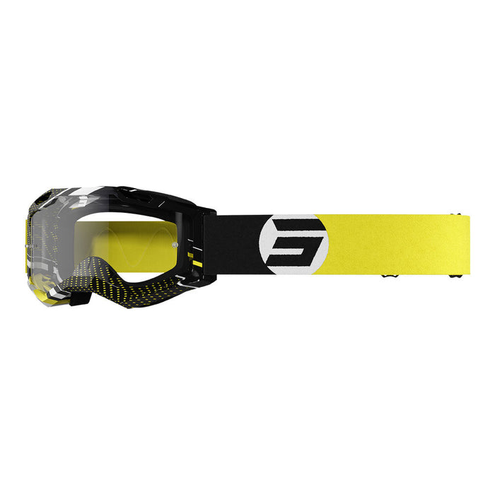 Shot Assault 2.0 Focus Goggles Yellow Glossy Shot MX