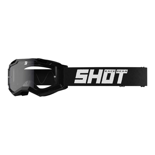Shot Assault 2.0 Solid Goggles Black Glossy Shot MX