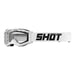 Shot Assault 2.0 Solid Goggles White Glossy Shot MX
