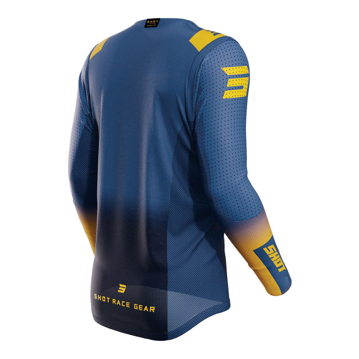 Shot Aerolite Ultima Jersey Blue Shot MX