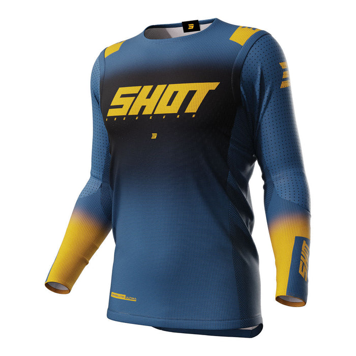 Shot Aerolite Ultima Jersey Blue Shot MX
