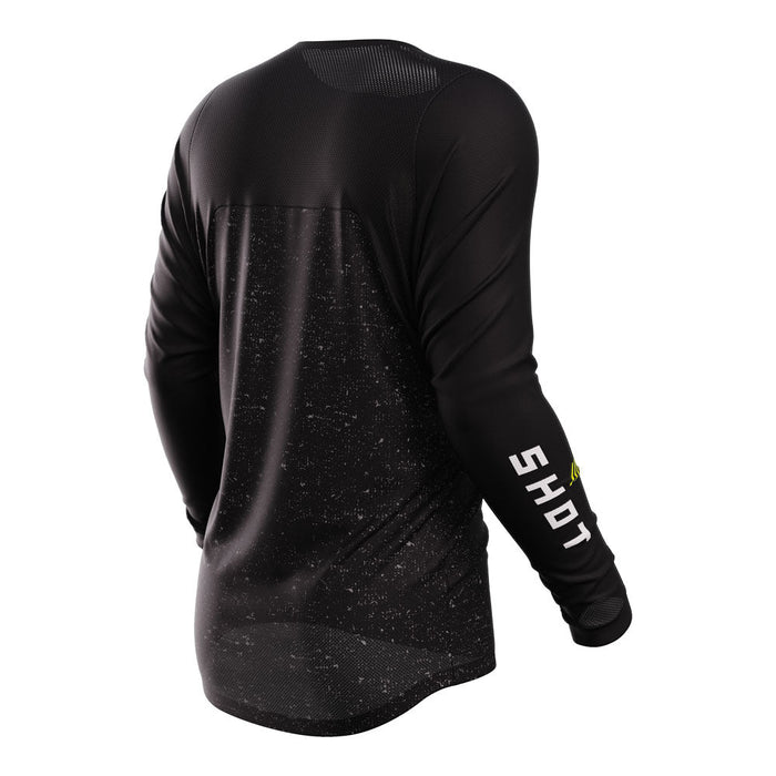Shot Contact Speck Jersey Black/Neon Yellow Shot MX
