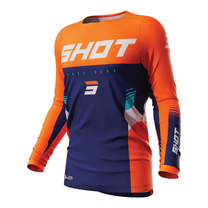 Shot Contact Tracer Jersey Neon Orange Shot MX