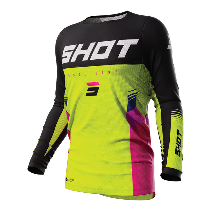 Shot Contact Tracer Jersey Neon Yellow Shot MX
