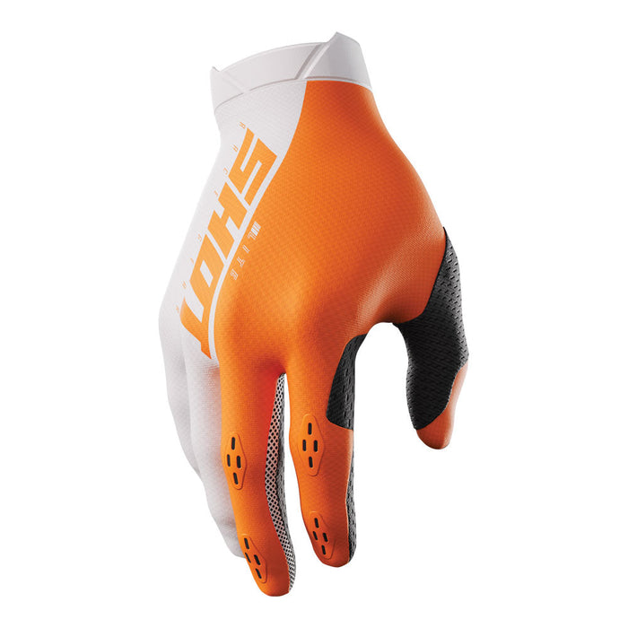 Shot Lite Gloves Neon Orange Shot MX
