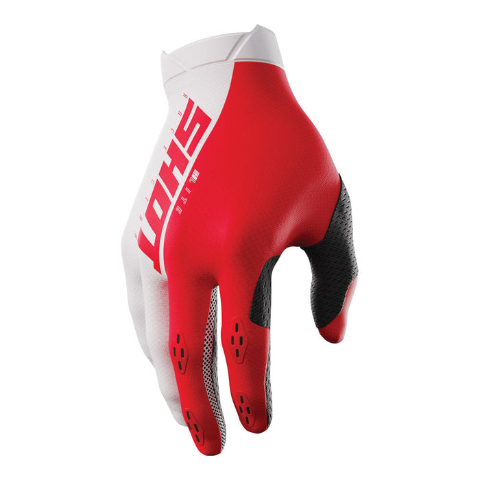 Shot Lite Gloves Red Shot MX