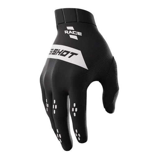 Shot Race Gloves Black Size Shot MX