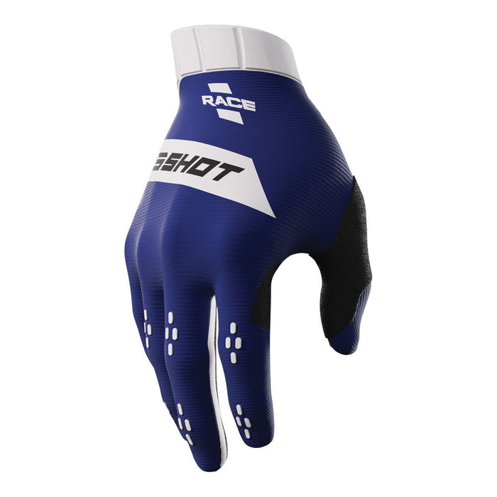 Shot Race Gloves Blue Shot MX