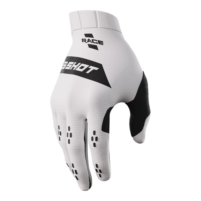 Shot Race Gloves White Shot MX