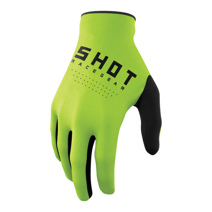 Shot Raw Gloves Green Shot MX