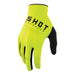 Shot Raw Gloves Neon Yellow Shot MX