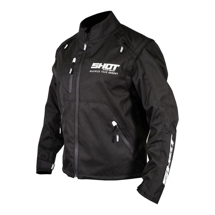 Shot Contact Assault Enduro Jacket Black/White Shot MX