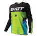 Shot Raw Kid Tracer Jersey Green Shot MX