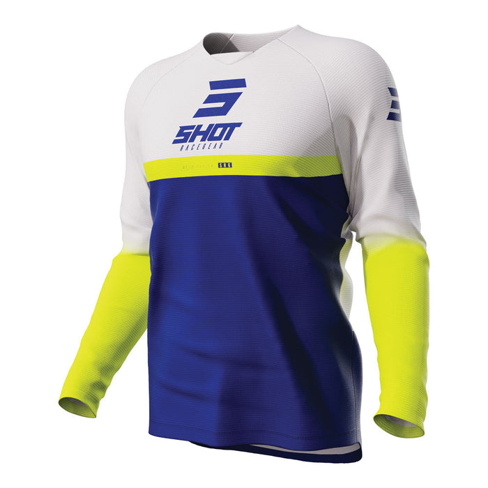 Shot Raw Kid Reflex Jersey Blue Shot MX