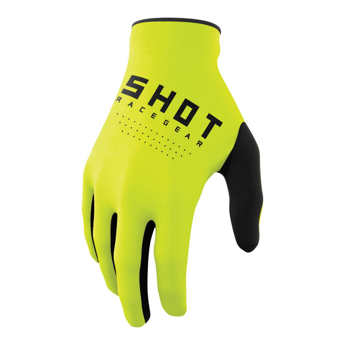 Shot Raw Kid Gloves Neon Yellow Shot MX