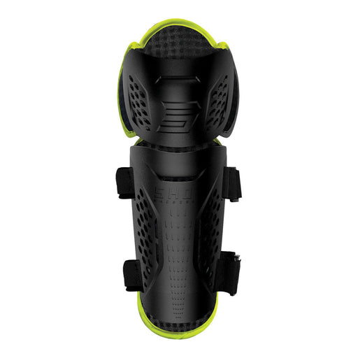 Shot Optimal 2.0 Knee Guards Adult Black/Neon Yellow Shot MX
