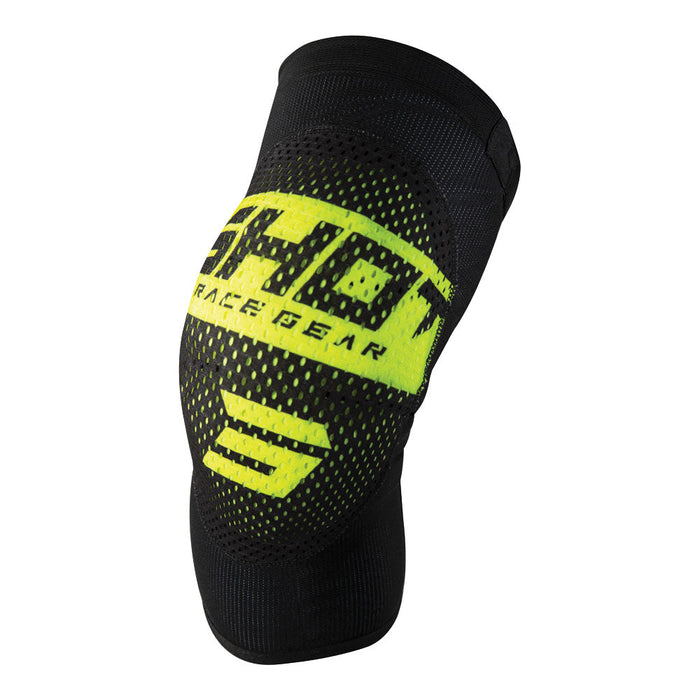Shot Airlight 2.0 Knee Guards Adult Black/Neon Yellow Shot MX