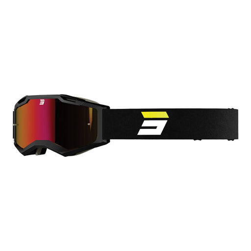 Shot Iris 2.0 Tech Goggles Black Neon Yellow Matt Shot MX