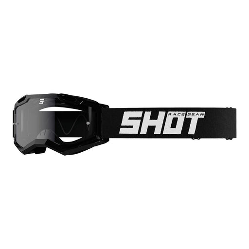 SHOT ASSAULT 2.0 GOGGLES ENDURO DOUBLE LENS SOLID BLACK Shot MX