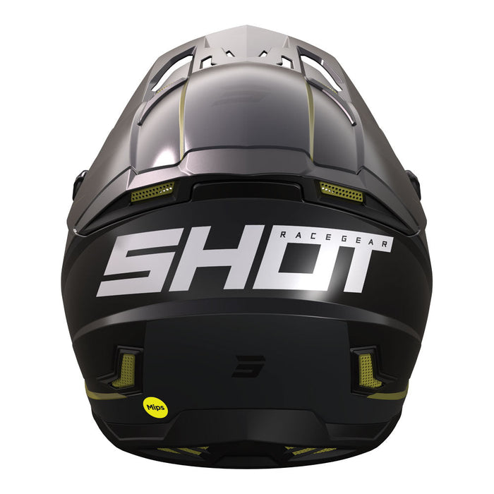 Shot Core Comp Helmet Matt Black/Gold MIPS Shot MX