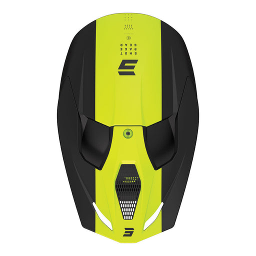 Shot Race Camo Helmet Matt Black/Neon Yellow MIPS Shot MX