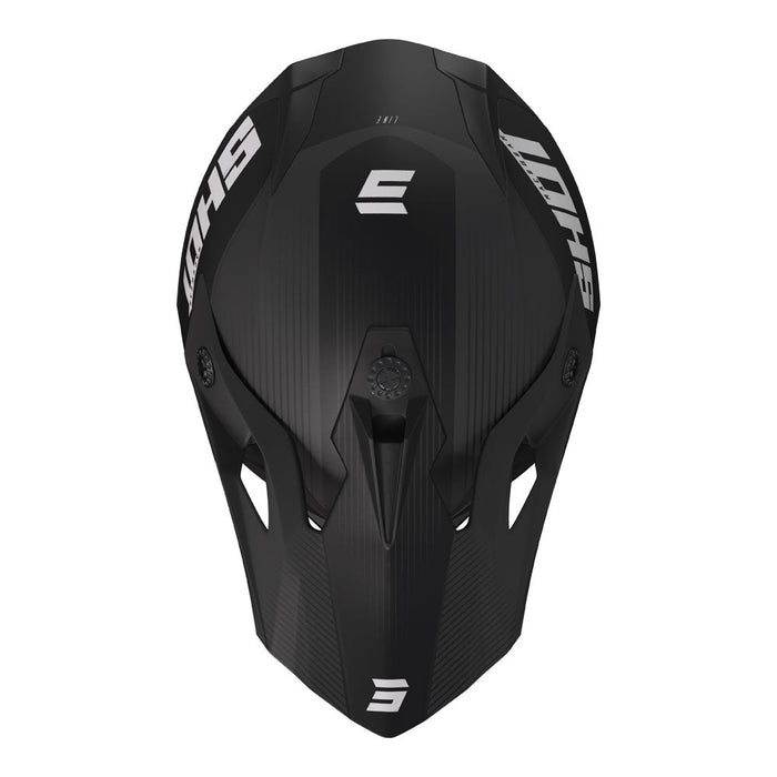 Shot Pulse Line Helmet Matt Black/Grey Shot MX