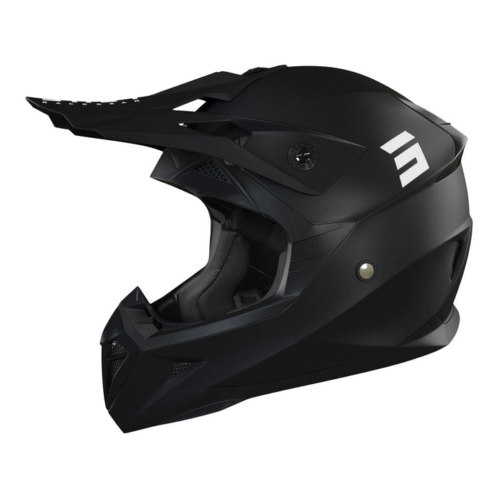 Shot Pulse Solid Helmet Matt Black Shot MX