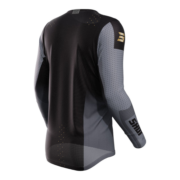 Shot Aerolite Jersey Honor Black/Gold Shot MX