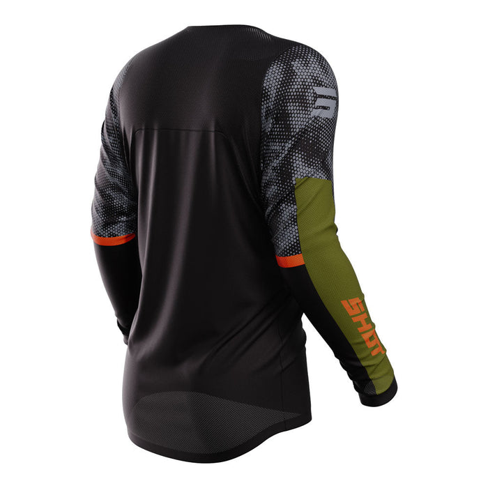 SHOT CONTACT PATROL JERSEY BLACK/KAKI Shot MX