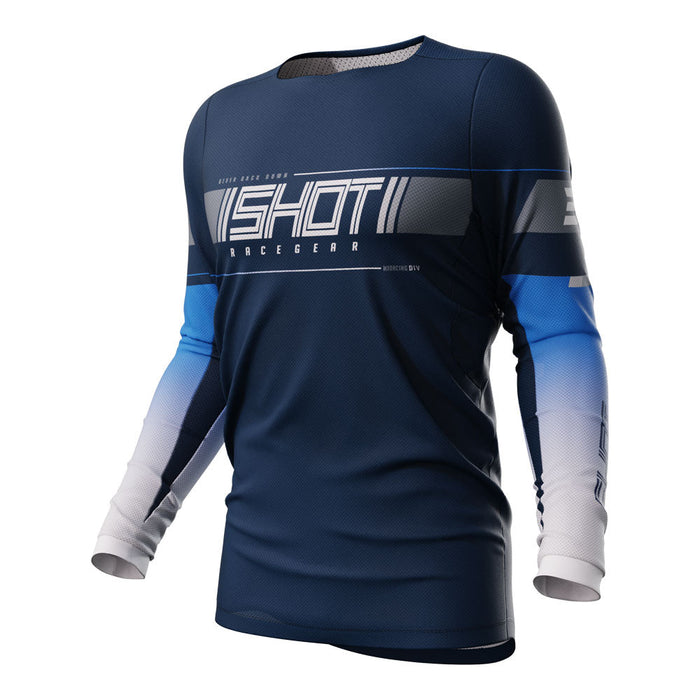 Shot Contact Jersey Indy Blue Shot MX