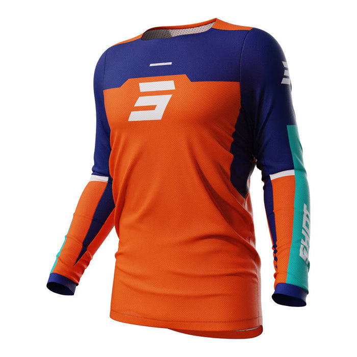 Shot Contact Jersey Iron Orange Shot MX