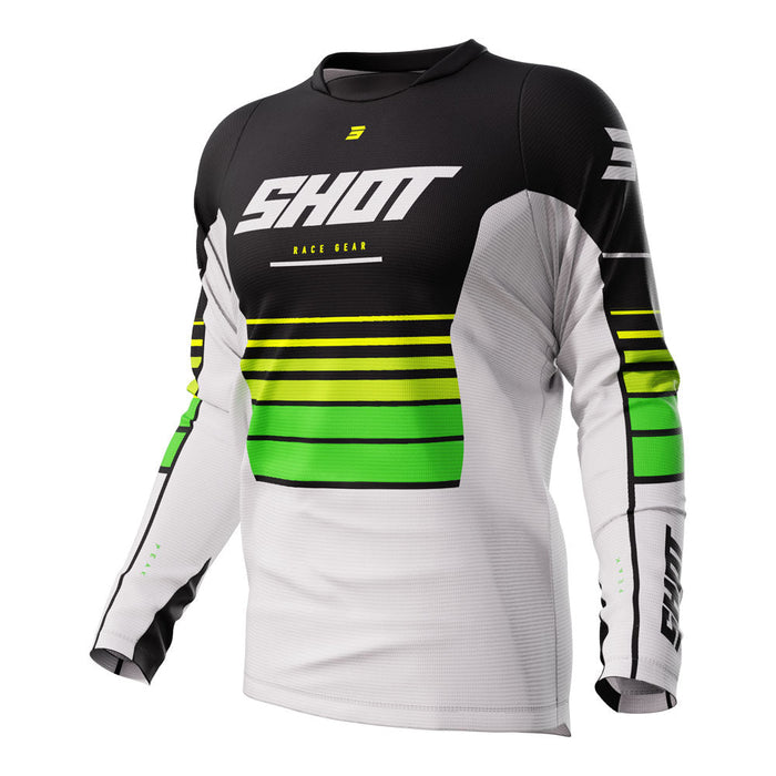 Shot Devo Jersey Peak Green Shot MX