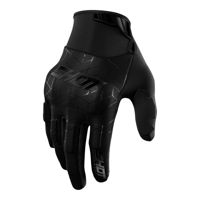 Shot Drift Enduro Gloves Spider Black Shot MX