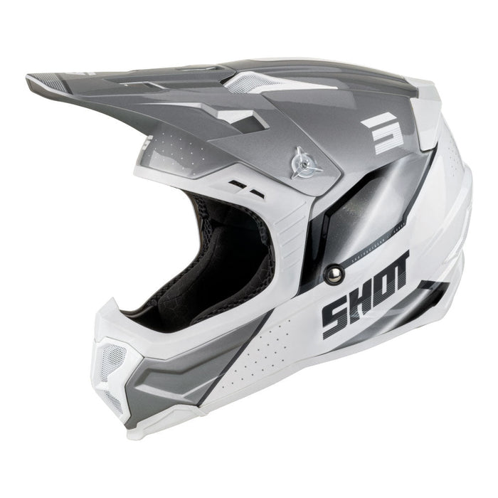 Shot Core Helmet Honor Grey Pearly Shot MX