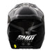 Shot Race Helmet Sky Grey Chrome Shot MX