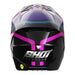 Shot Race Helmet Sky Purple Chrome Shot MX