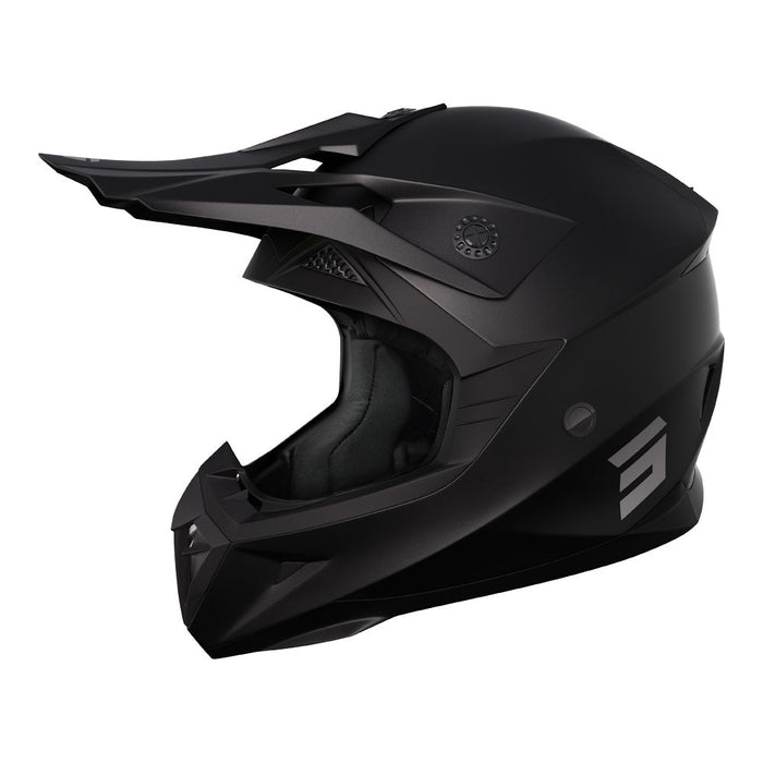 Shot Pulse Helmet Solid 2.0 Matt Black Shot MX