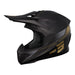 Shot Pulse Helmet Edge Matt Black/Gold Shot MX