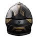Shot Pulse Helmet Edge Matt Black/Gold Shot MX