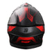 Shot Pulse Helmet Edge Matt Black/Red Shot MX