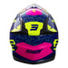 Shot Pulse Kid Helmet Airfit Blue/Neon Yellow/Pink Shot MX