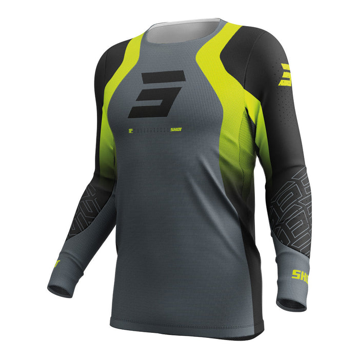 Shot Aerolite Ultra Jersey Neon Yellow Shot MX