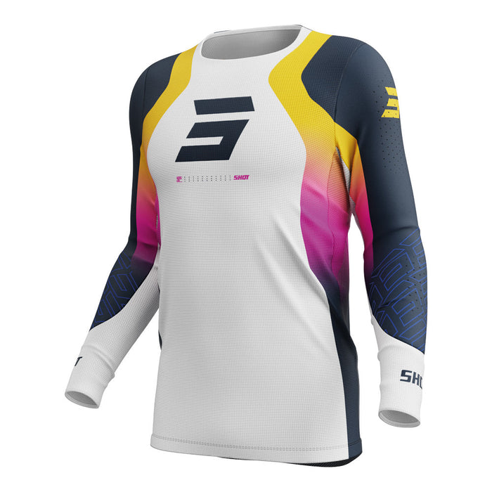 Shot Aerolite Ultra Jersey Blue/Orange/Pink Shot MX
