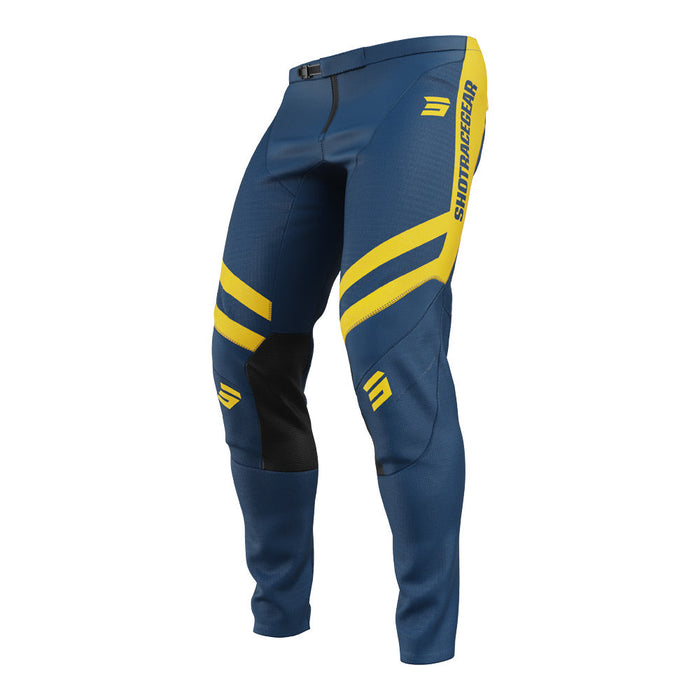 Shot Contact Mythic Pants Blue/Yellow Shot MX