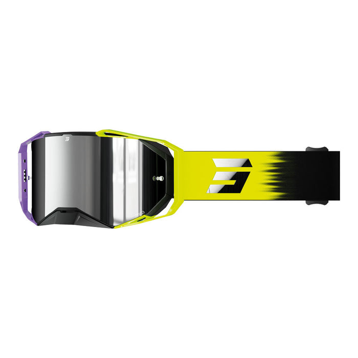 Shot Lite Rage Goggles Purple/Neon Yellow