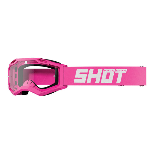 Shot Rocket Kid 2.0 Goggles Solid White Glossy Shot MX