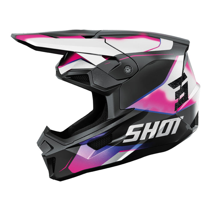 Shot Lite Astral Helmet Blue/Pink Pearly Shot MX