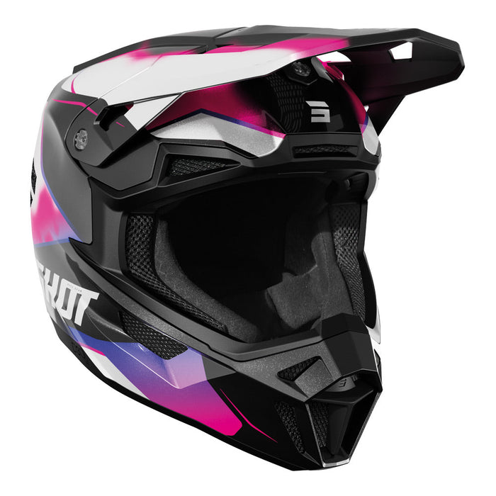 Shot Lite Astral Helmet Blue/Pink Pearly Shot MX